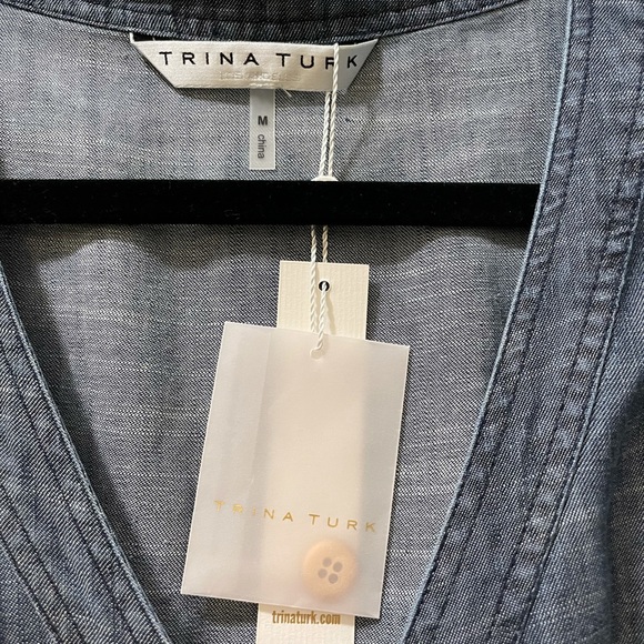 Trina Turk Lanai Shirt Dress - Picture 4 of 5